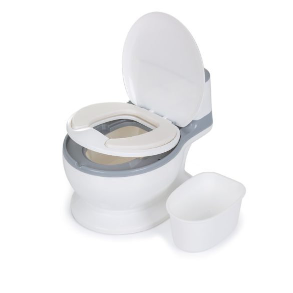 Chipolino Lux nočník v tvare toalety so zvukovým efektom - Grey