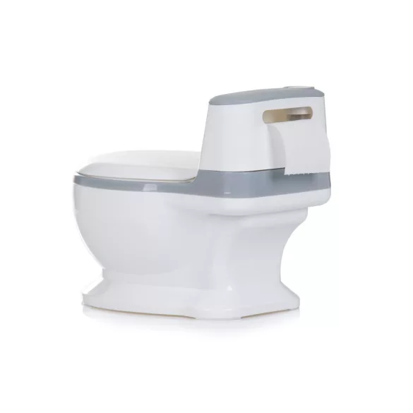 Chipolino Lux nočník v tvare toalety so zvukovým efektom - Grey