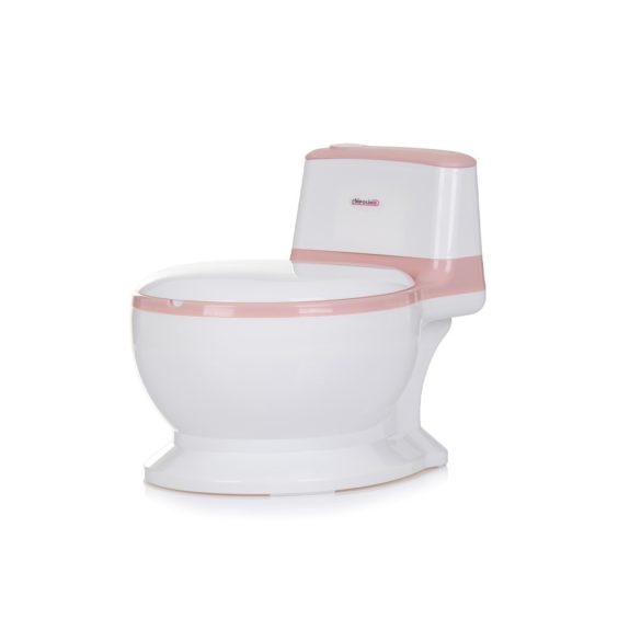 Chipolino Lux nočník v tvare toalety so zvukovým efektom - Pink