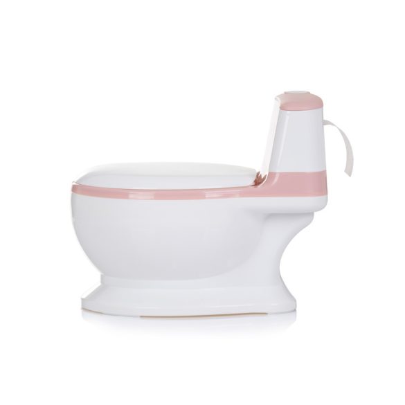 Chipolino Lux nočník v tvare toalety so zvukovým efektom - Pink