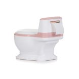 Chipolino Lux nočník v tvare toalety so zvukovým efektom - Pink