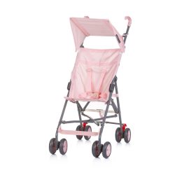   Chipolino Holiday športový kočík skladací na dáždnik - Pink marshmallow