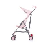 Chipolino Holiday športový kočík skladací na dáždnik - Pink marshmallow