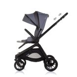Chipolino Magnum 3v1 multifunkčný kočík - Anthracite