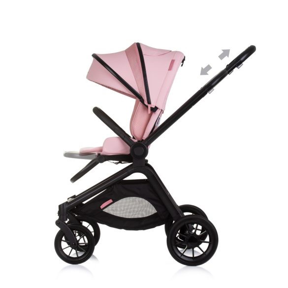 Chipolino Magnum 3v1 multifunkčný kočík - Pink marshmallow