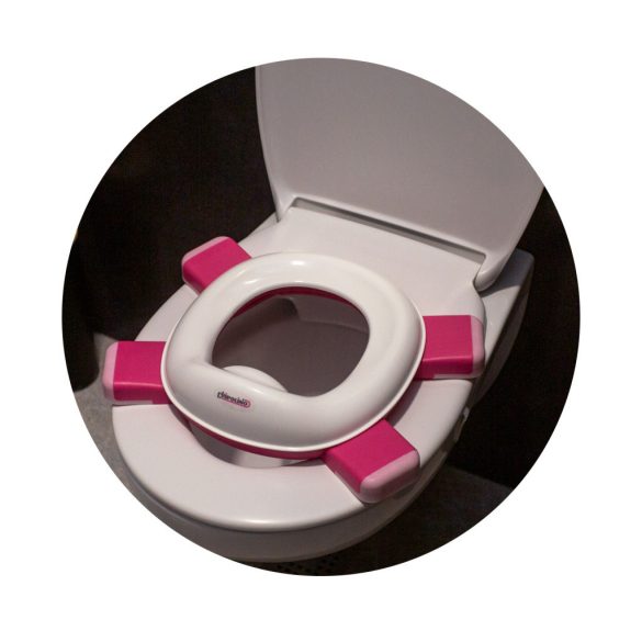 Chipolino Viaggio skladací nočník - pink