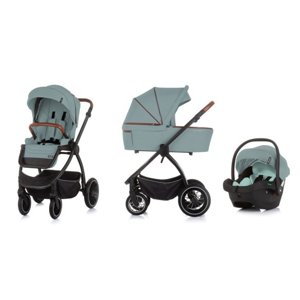 Chipolino Prestige 3v1 multifunkčný kočík - Basil