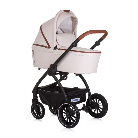 Chipolino Prestige 3v1 multifunkčný kočík - Biscotta