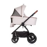 Chipolino Prestige 3v1 multifunkčný kočík - Biscotta