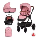 Chipolino Prestige 3v1 multifunkčný kočík - Marshmallow