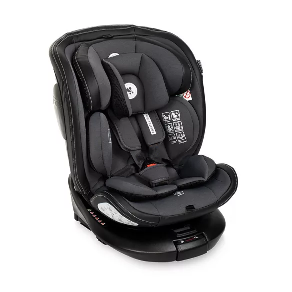Autosedačka Lorelli Estate, Isofix, 40–150 cm – šedá