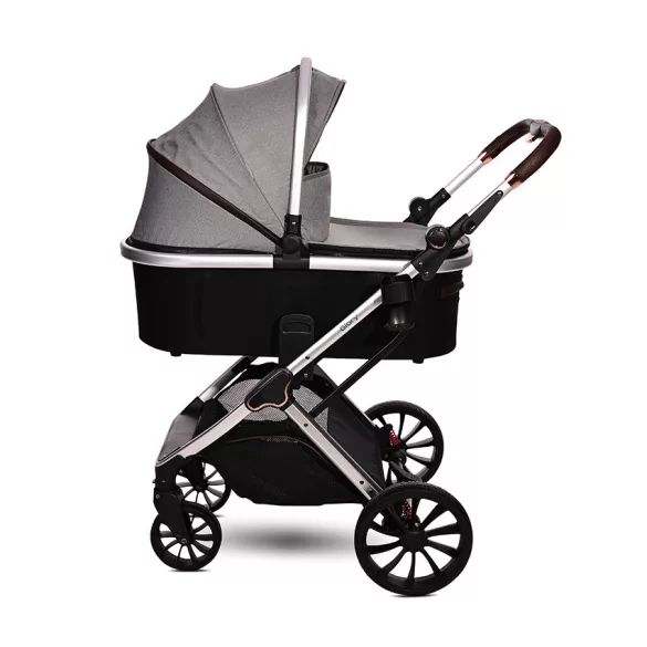 Lorelli Glory multifunkčný kočík + adaptér - Opaline Grey