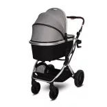 Lorelli Glory multifunkčný kočík + adaptér - Opaline Grey