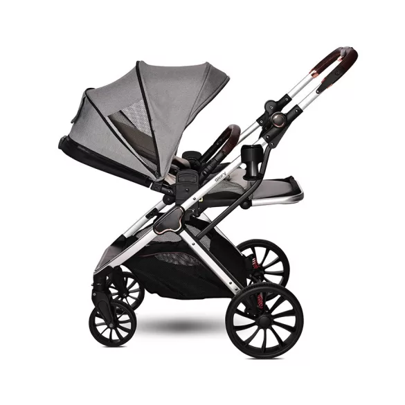Lorelli Glory multifunkčný kočík + adaptér - Opaline Grey