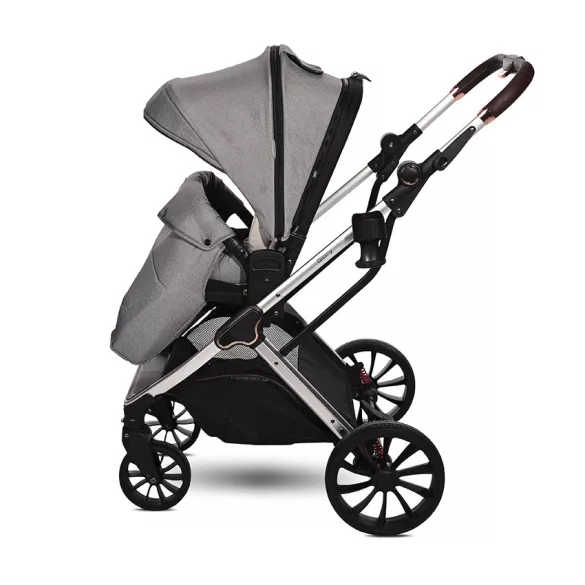 Lorelli Glory multifunkčný kočík + adaptér - Opaline Grey