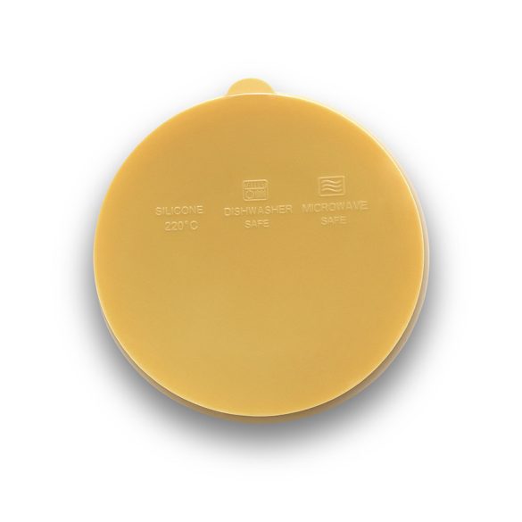 Lorelli prírodná silikónová miska - Yellow