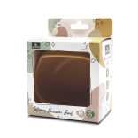 Lorelli prírodná silikónová miska - Yellow