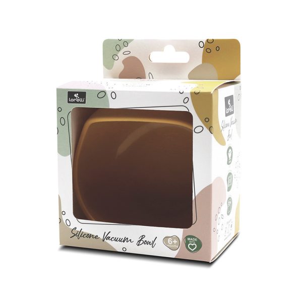 Lorelli prírodná silikónová miska - Yellow