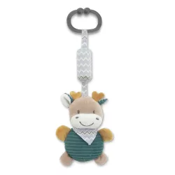  Lorelli Toys Campanula plyšová hračka do kočíka – Modrý jeleň