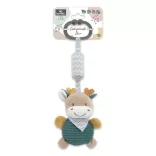 Lorelli Toys Campanula plyšová hračka do kočíka – Modrý jeleň