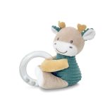 Lorelli Toys plyšová hračka s krúžkom - Blue Deer