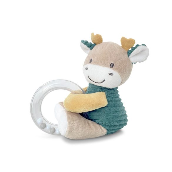 Lorelli Toys plyšová hračka s krúžkom - Blue Deer