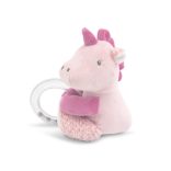 Lorelli Toys plyšová hračka s krúžkom - Pink Unicorn