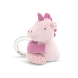 Lorelli Toys plyšová hračka s krúžkom - Pink Unicorn