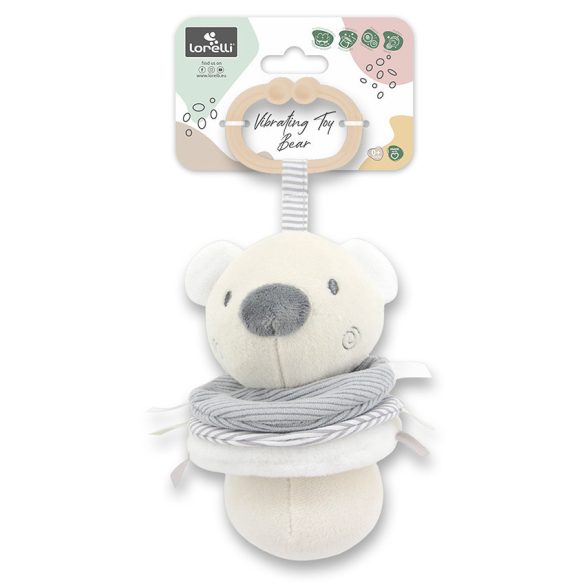 Lorelli Toys závesná vibrujúca hračka - Beige Bear