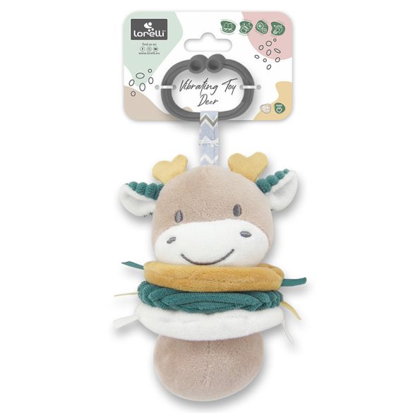 Lorelli Toys závesná vibrujúca hračka - Blue Deer