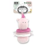 Lorelli Toys závesná vibrujúca hračka - Pink Unicorn