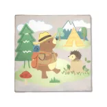 Lorelli Play N Relax cestovná ohrádka – Beige Camping
