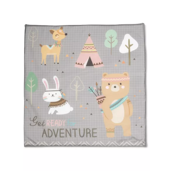 Cestovná ohrádka Lorelli Play N Relax – Grey Adventure
