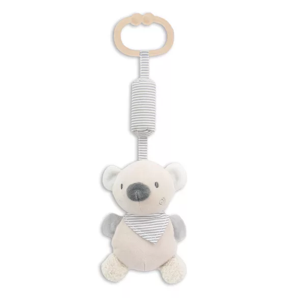 Lorelli Toys Campanula plyšová hračka do kočíka – Béžový medvedík