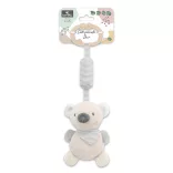 Lorelli Toys Campanula plyšová hračka do kočíka – Béžový medvedík