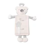 Lorelli Toys Plyšová merka výšky - Bear Beige