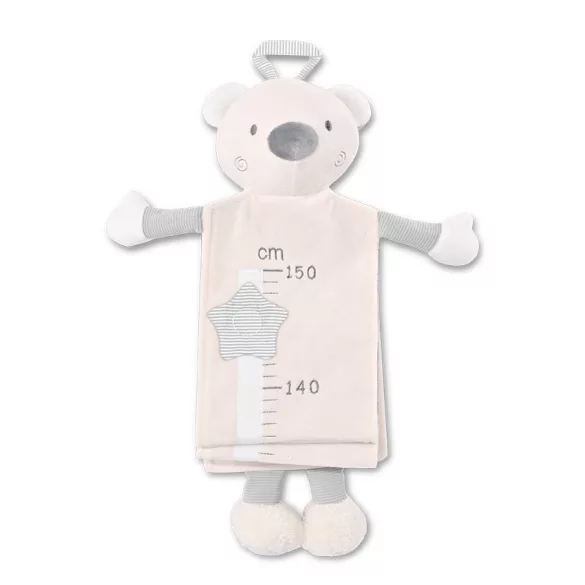 Lorelli Toys Plyšová merka výšky - Bear Beige
