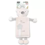 Lorelli Toys Plyšová merka výšky - Bear Beige