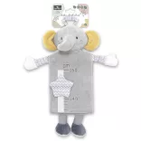 Lorelli Toys Plstený merák výšky – Elephant Grey
