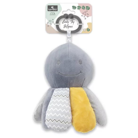 Lorelli Toys Octopus hračka do kočíka – šedá