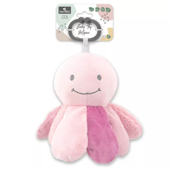 Lorelli Toys Octopus hračka do kočíka – ružová