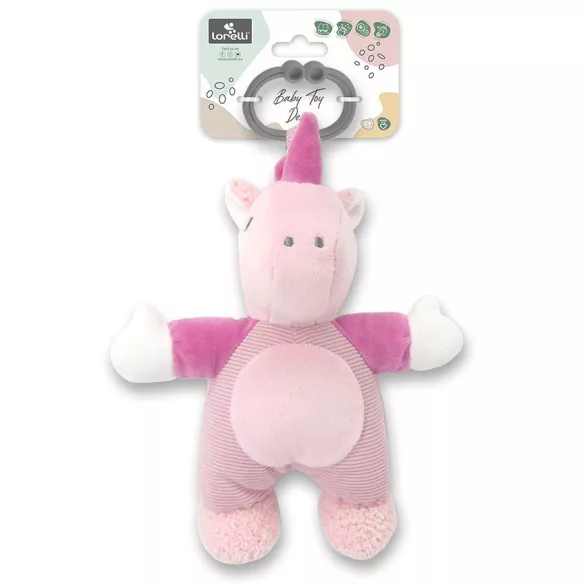 Lorelli Toys plyšová hračka – Ružový jednorožec
