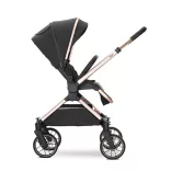 Lorelli Reya 3v1 multifunkčný kočík s otočnou rukoväťou + autosedačka Joy - Black Jasper