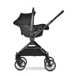 Multifunkčný kočík Lorelli Reya 3 v 1 s otočnou rukoväťou + autosedačka Joy – zelená