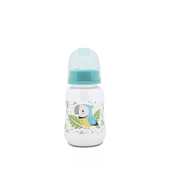 Baby Care Simple dojčenská fľaša 125ml - Aqua Blue