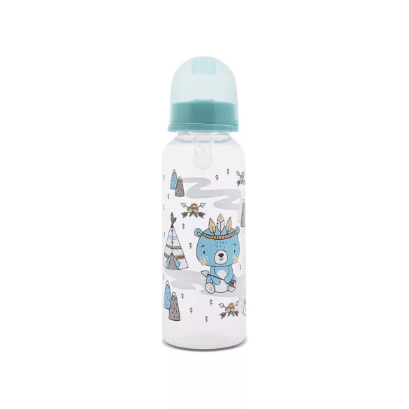 Baby Care Simple dojčenská fľaša 250ml - Aqua Blue
