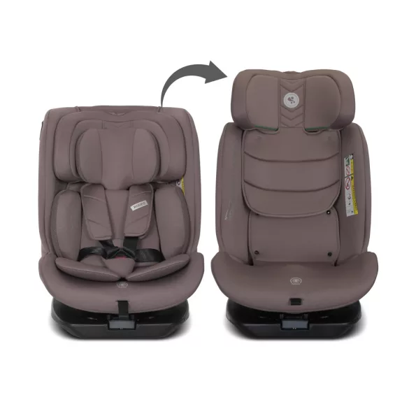 Lorelli Rodeo 360 isofix autosedačka 40-150cm - Beige