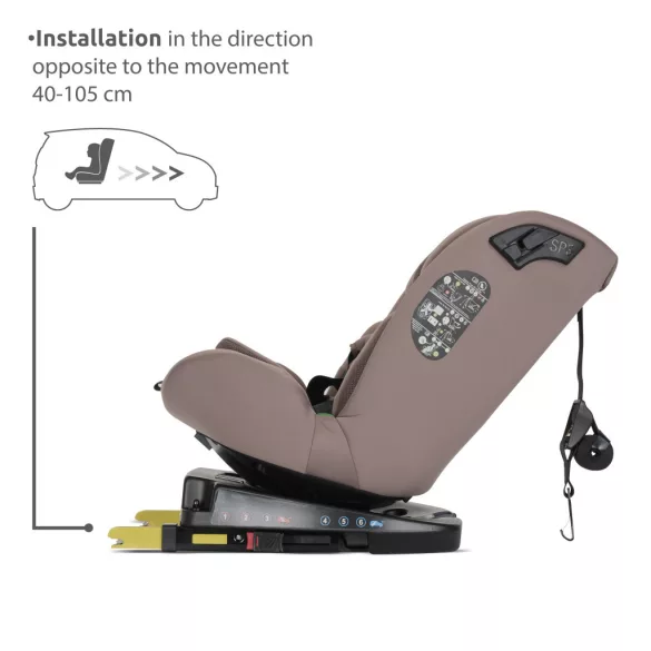 Lorelli Rodeo 360 isofix autosedačka 40-150cm - Green&Grey