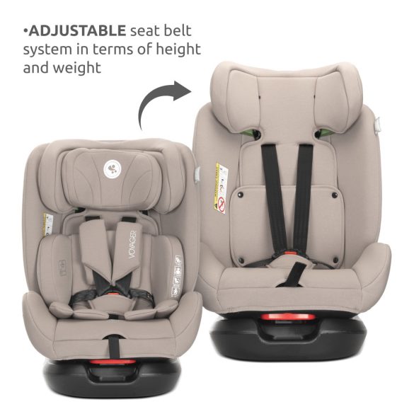 Lorelli Voyager i-Size autosedačka 40-150cm + cestovný vankúš - Beige