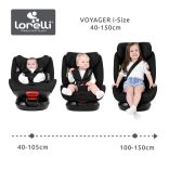 Lorelli Voyager i-Size autosedačka 40-150cm + cestovný vankúš - Beige